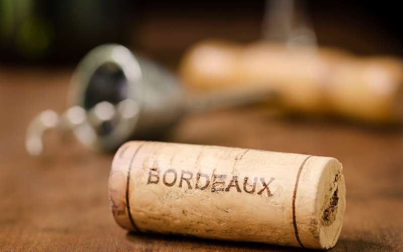 Bordeaux wijnregio Frankrijk